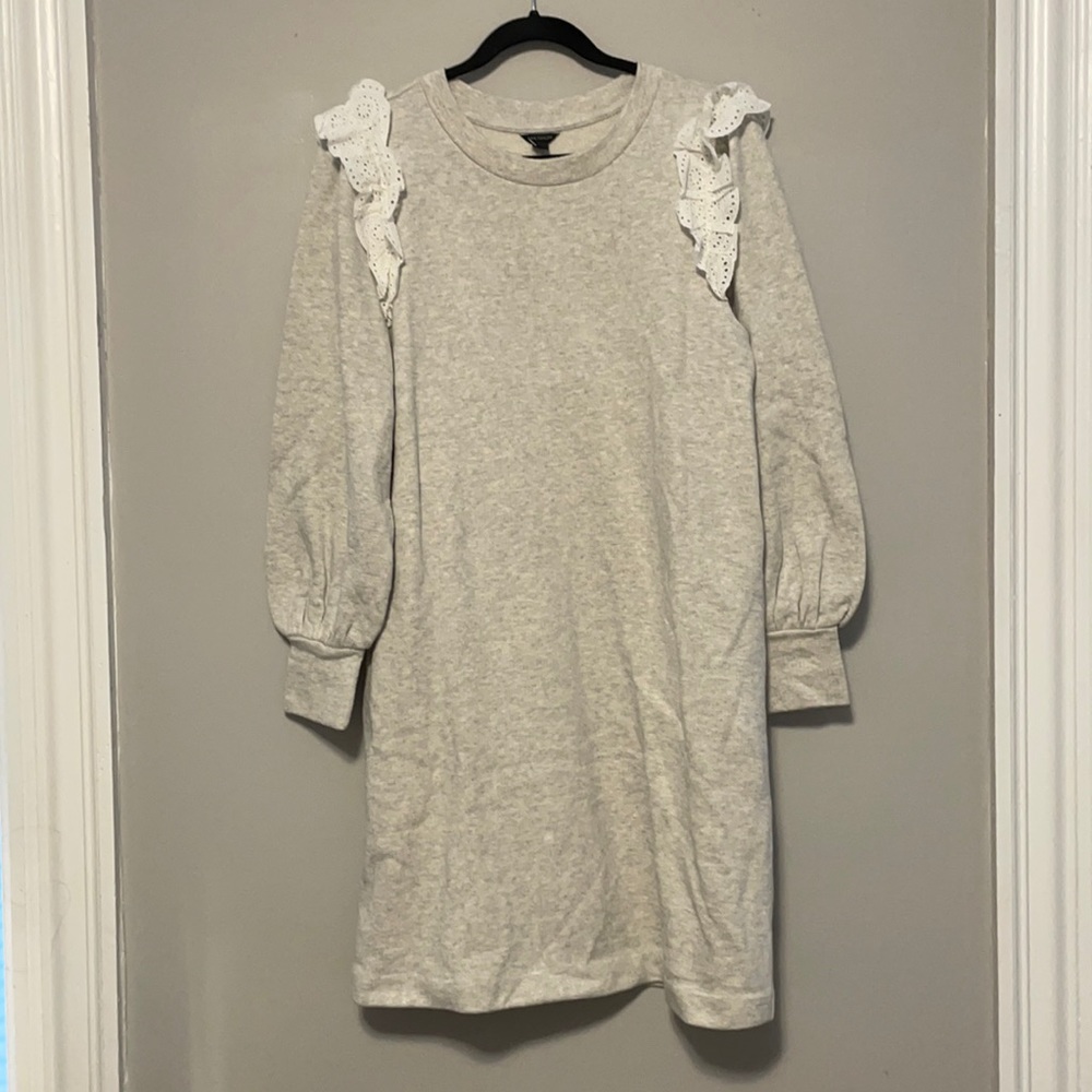 And Taylor Gray Sweatshirt Dress